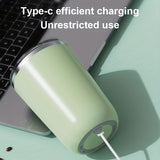 1pc Rechargeable Stainless Steel Automatic Stirring Cup for Coffee, Milk, and Tea
