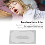 100pcs Strips Snore Reducing Seldhesive Less Breathing Sleep Mouth Tape Non woven fabric