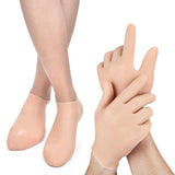 Silicone Moisturizing Gloves Foot Care Treatment Anti Cracking Gel Soc Cracked Dead Skin Remove Protector Pedicure Tools