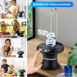 Automatic Electric Pallet Bottled Dispenser, USB Rechargeable, Water Gallon Pump, Home Use