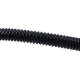 20 Ft Split Wire Loom Conduit Polyethylene Tubing Black Color Sleeve Tube 10mm inner diameter