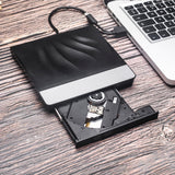 USB 3.0 External Burner Slim Disk Duplicator Quiet Operation RW DVD CD Writer Drive for Laptop Desktop PC