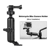 Motorcycle Rearview Mirror Bracket Handlebar Mount Camera Stand Holder FOR 750 G 310 GS F 900 XR R 1250 RT K 1600 GT