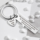 6 Pcs Thank You Appreciation Keychain Make A Difference Inspirational Coworker Leaving Gifts