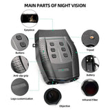 Night Vision Telescope 1080P 600m Long Range NV5100 Infrared Digital Binoculars 2.5" TFT LCD Hunting Device