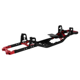 313 Mm 12.3 Inch Wheelbase Prefixal Gearbox Metal Chassis Frame For 1/10 RC Crawler Car Axial & SCX10 II 90046