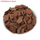 1KG Oak Chip French Wine Making Ingredients Oak Chips Whiskey Brandy Brewing Supply Home Winery Wine Making Raw Material