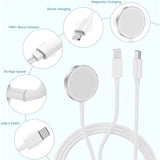 Apple Watch Quick Charger, 2-in-1, Updated, USB C, iPhone, 15W
