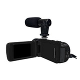 Portable And Multi-functional Video For Various Scenes HD 1080P Digital Camera Clear black UK Plug