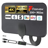 MAYTO 2024 HDTV Thin Film Mini HD TV DVB-T2 Digital Antenna