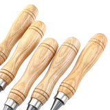 12Pcs Wooden Tools Graver Knife Set Woodworking Carving Chisel Kit Woodworking Knife Woodworking Professional Lathe Gouges Tools