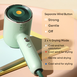 RH1 1600W High-Power Ion Hair Dryer Salon Electric Mini Hair Dryer for Home Appliance Personal Styling Tools Professional