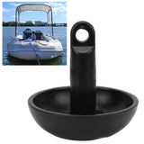 Yacht Accessories Carbon Steel  Cast Rustproof 10 Pounds PVC Coated Fishing Boat Mushroom Anchor for Kayaks for Jet Skis