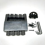 1 Set 4 String Bridge System Part for Headless Electric Bass Replacement