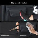 Behind Seat Organizer With Foldable Table Tray Car Organizers And Storage For Drin Tablet Travel