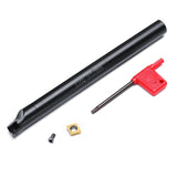 5Pcs 16Mm Holder Boring Bar Cutting Lathe Cutter Turning Tool Set
