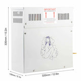 4.5KW Steam Generator Stainless Steel with LED Display Bathroom Sauna Machine for Home 380‑415V
