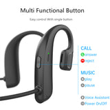 Bone Conduction Headphone Bluetooth 5.0 Wireless Not In-ear Earphone Sports Headset With Microphone IPX4 Surround Sound