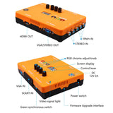 ODV-GBS-C AIO OSSC Control RGBS/YPBPR/RGBHV to VGA/HDMI-Compatible Low Resolution Video Converter Adapter-US Plug