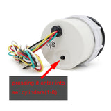 55MM Auto Tachometer 8000 RPM for 1 to 8 Cyder Gas Powered Engine Face Meter With Amber Lighting Car meter