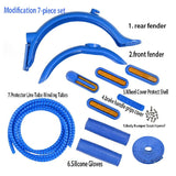Electric Scooter Mudguard Fender e Tube Anti-Collision Strip Handlebar Grip Cable Wrap for Xiaomi M365 1S Pro 2 Accessories