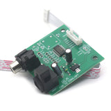 WM8805 SPDIF Fiber board / IIS input coaxial output sampg 44.1K~192K I2S to COAX OPT digital signal