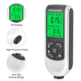 Car Paint Metal Coating Thickness 0-2000UM Fe & NFe Probe Measuring Gauge