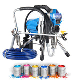 Professional Airless Sprayer Lacquer Coating Feed Oil Paint Spraying hine Inside And Outside Mor Tools