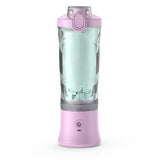 Portable Electric Juicer Fruit Mixers 600ML With USB Rechargeable Smoothie Mini Blender Multifunction hine Kitchen