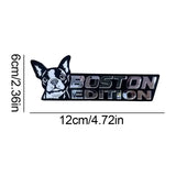 3D Dogs Stylish Emblems And Badges Acrylic Funny Automotive Badge Sticker For Car Dog Lover