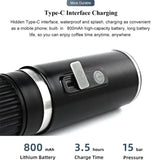 Hine portable Italian wireless electric machine, powder capsules, outdoor coffee pot, new, 2024, MAT343