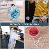 4pcs LED Luminous Yoyo Toys Funny Flashing Yo-Yo Playthings for Children