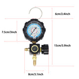 R134A Air Conditioner Low and High Pressure Gauge for R410A R22 R404A A/C Diagnostic Refrigerant Charging Tool
