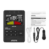 AROMA AMT-600 & Tone Generator 3-in-1 Rechargeable 2.5-inch Color LCD Guitar Tuner Electronic Metronome