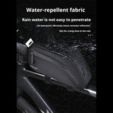 Bike Waterproof Reflective Front Top Frame Tube Large Capacity Ultralight Bicycle Cycg Pannier Bag Accessories