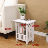 Nordic Modern Style Coffee Book Mini Bedside Tea Storage Night Table