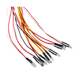 10 LED Light 2 Red Yellow 4 White for D12 D42 1/10 RC Car Upgrade Parts Decoration Accessories