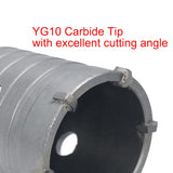 1 Set SDS PLUS 80Mm Concrete Hole Saw Wall Hollow Drill Bit 110Mm Cement Stone Wall Air Conditioner