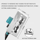 Mini multi-functional metal with guide rail DIY woodworking circular cutting hine household electric saw