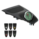 982 858 189 E 5Q0 Dash Clock Cover Black ABS Car Dashboard Clock for Vehicle