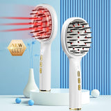 New Electric Red Massage Laser Instrument Hair Care Comb Scalp Light Therapy Plasma Pousse Des Cheveux