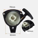 1 Piece TU26 Lawn Mower Easy-To-Start Pull Plate 767 Sprayer Black & White Brush Cutter Accessories