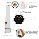 4 Tubes Facial Rechargeable Portable Tightening High Frequency White Handheld Skin Wand hine