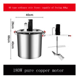 Automatic Hot Pot Bottom Stir-Frying hine Commercial Wok Mixer Bean Sauce Chili Oil Stir Fry Boig Pan