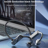 Bone Conduction Bluetooth Headset Ear Mounted Waterproof True Wireless Air Conduction Wireless Sports Headset