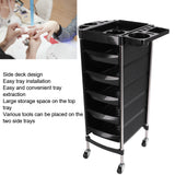 Tattoo Tool Cart 5 Layer Salon Trolley Convenient Universal Roller Widely Applicable for Eyelashes for Pet Hospitals for Homes