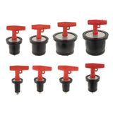 Marine T Handle Leakproof Drainage Boat Accessories Adjustable Rubber Expansion Twist Turn Drain Plug