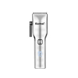 Multifunction Usb Charging Low Noise Personal Fast Cutting Kemei Km-6050 New Design Digital Display Hair Clipper