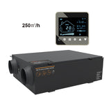 250㎡/h Purification Central Fresh Purifier House Heat Recovery System Air Filter Ventilation Fan