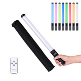 20W Handheld RGB Stick LED Light Wand 3000K-6000K Dimmable Remote Control for Party Live Streaming Video Shooting